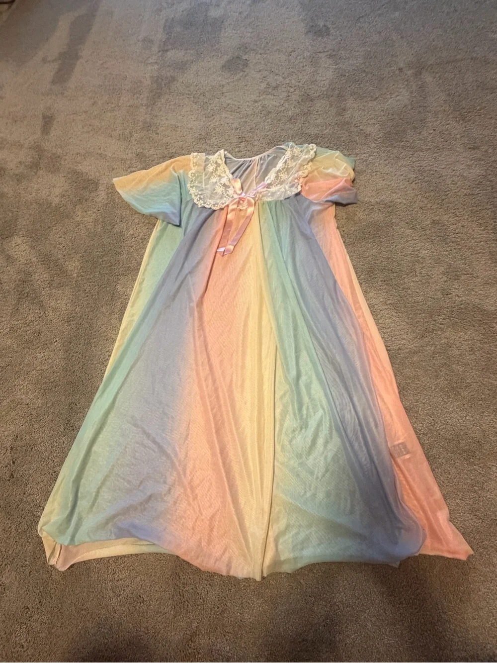 SHEIN sheer pastel